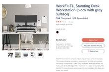 Load image into Gallery viewer, Used Ergotron "Workfit-TL" Standing Desk Mount