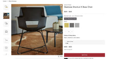 Load image into Gallery viewer, Used Steelcase X-Base Guest Chair – Modern Side Seating