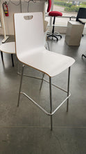 Load image into Gallery viewer, Used White Counter Height Stool Chairs
