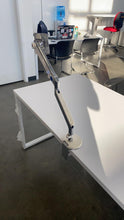 Load image into Gallery viewer, Used White &amp; Polished Aluminum Humanscale M2 Monitor Arms
