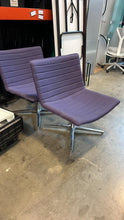 Load image into Gallery viewer, Used National Purple Lounge Chair
