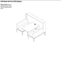 Load image into Gallery viewer, Like New Steelcase “Regard” Modular Lounge Seating
