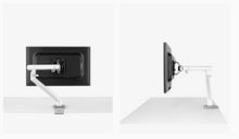 Load image into Gallery viewer, Used White Herman Miller Flo Monitor Arms