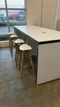 Load image into Gallery viewer, Used Steelcase "Enea" Cafe Wood Stool