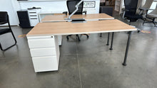 Load image into Gallery viewer, Used Herman Miller Straight Desks w/ Attached Storage
