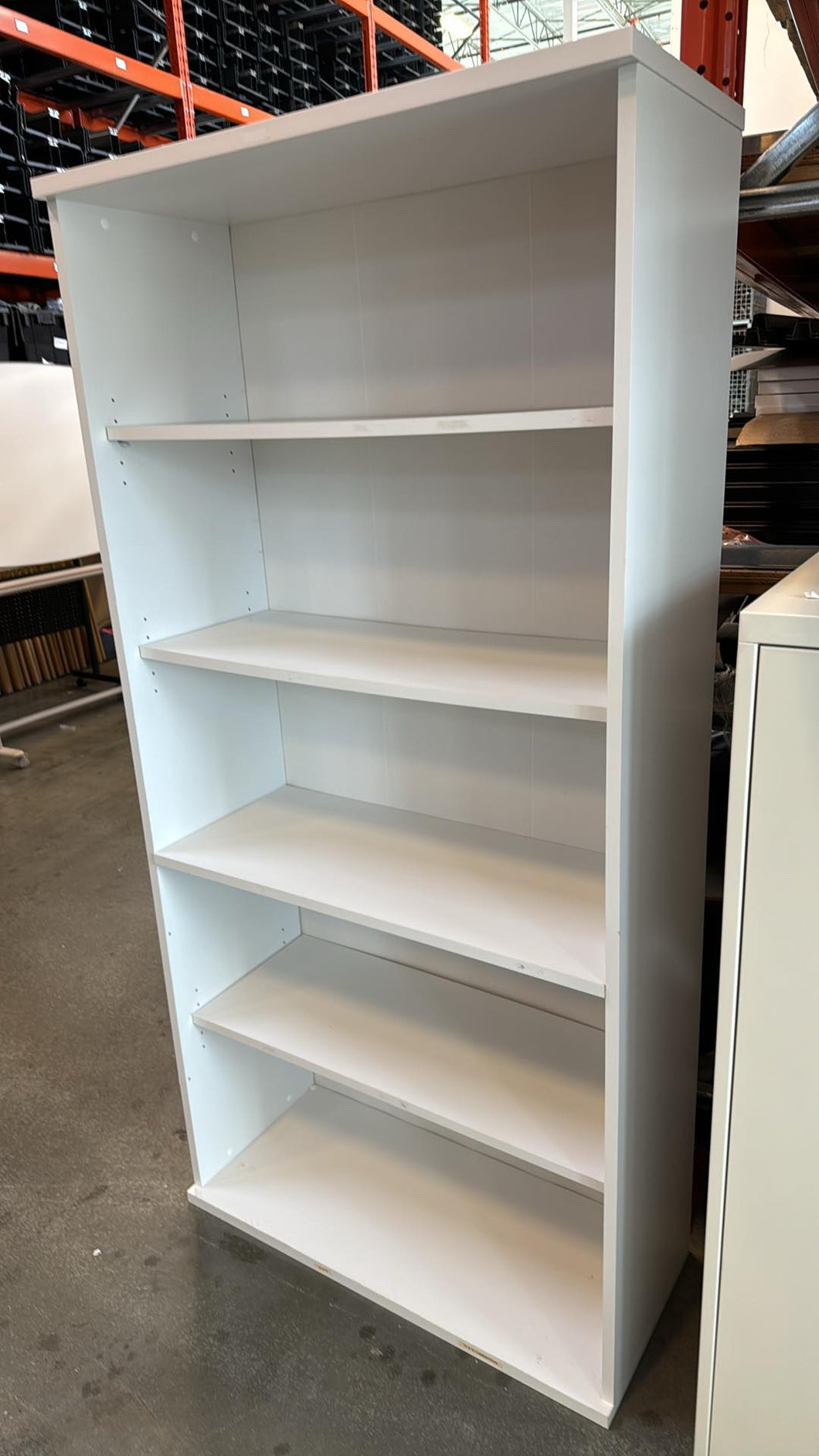 Used BBF White Full Size Bookshelf