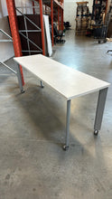 Load image into Gallery viewer, Used 72x24 Herman Miller Rolling Table
