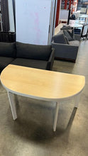 Load image into Gallery viewer, Used Ikea &quot;BEKANT&quot; Half Round Table
