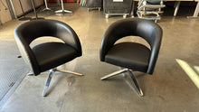 Load image into Gallery viewer, Used Boss Design "Choo" Leather Club Lounge Chair