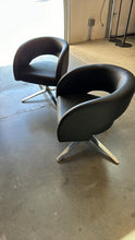 Load image into Gallery viewer, Used Boss Design "Choo" Leather Club Lounge Chair