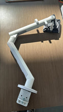 Load image into Gallery viewer, Used White Herman Miller Flo Monitor Arms