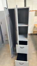 Load image into Gallery viewer, Used Steelcase Metal Combo Cabinet – With Wardrobe