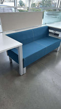 Load image into Gallery viewer, Used Global "Bridges" 5 Pod Benching Workstation w/Couch!