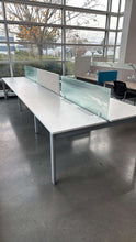 Load image into Gallery viewer, Used Global "Bridges" 5 Pod Benching Workstation w/Couch!