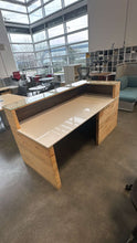Load image into Gallery viewer, Used Reception Desk w/ Glass Top