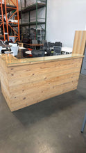 Load image into Gallery viewer, Used Reception Desk w/ Glass Top