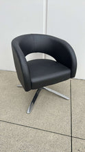 Load image into Gallery viewer, Used Boss Design "Choo" Leather Club Lounge Chair