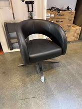 Load image into Gallery viewer, Used Boss Design "Choo" Leather Club Lounge Chair