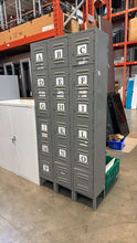 Load image into Gallery viewer, Used Metal 18-Door Storage Locker