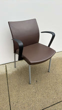 Load image into Gallery viewer, Used Krug “Dauphin” Guest Chairs – Brown Leather