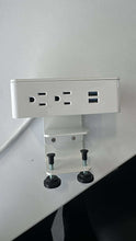Load image into Gallery viewer, Used Steelcase Clamp Power Station with Outlets + USB Ports
