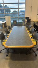 Load image into Gallery viewer, Used Teknion 9 foot Boardroom Table