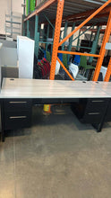 Load image into Gallery viewer, Used U-Line Industrial Double-Pedestal Office Desk