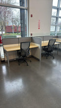 Load image into Gallery viewer, Used Herman Miller Canvas 2-Person Powered Workstation Pod