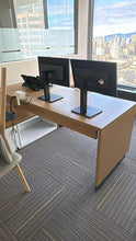 Load image into Gallery viewer, Used Haworth Executive L-Shaped Sit-Stand Desk Suites