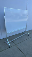 Load image into Gallery viewer, Used Double-Sided Magnetic Rolling Whiteboard