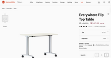 Load image into Gallery viewer, Used Herman Miller "Everywhere" Flip Top Table