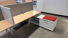 Load image into Gallery viewer, Used Teknion District 12-Person Back-to-Back Workstation Pod