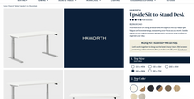Load image into Gallery viewer, Used Haworth Upside Electric Sit-Stand Desk