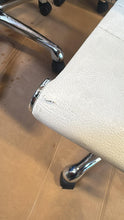 Load image into Gallery viewer, Used White Faux Leather-Style Office / Conference Chairs