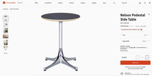 Load image into Gallery viewer, Used Herman Miller George Nelson Pedestal Table