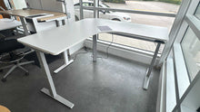 Load image into Gallery viewer, NEW IN BOX White ESI L-Shape Standing Desk