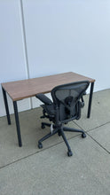 Load image into Gallery viewer, Used Herman Miller Desk – 51” x 24” – Walnut Laminate Top