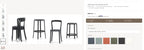 Emeco On & On Designer Stacking Chairs – Upholstered Seat