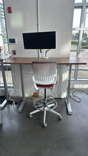 Load image into Gallery viewer, Used Workrite Sit-Stand Desk w/Upgraded Herman Miller Top
