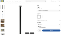 Load image into Gallery viewer, Used Ikea Adils Table Legs
