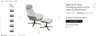 Walter Knoll "Oscar" Designer Lounge Chair by PearsonLloyd