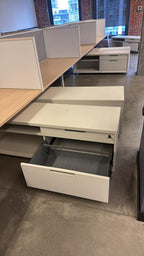 Teknion District Back-to-Back Workstation Pod - 12-Person
