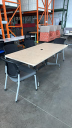 Herman Miller Meeting Table with Eames Base - 72" x 36"