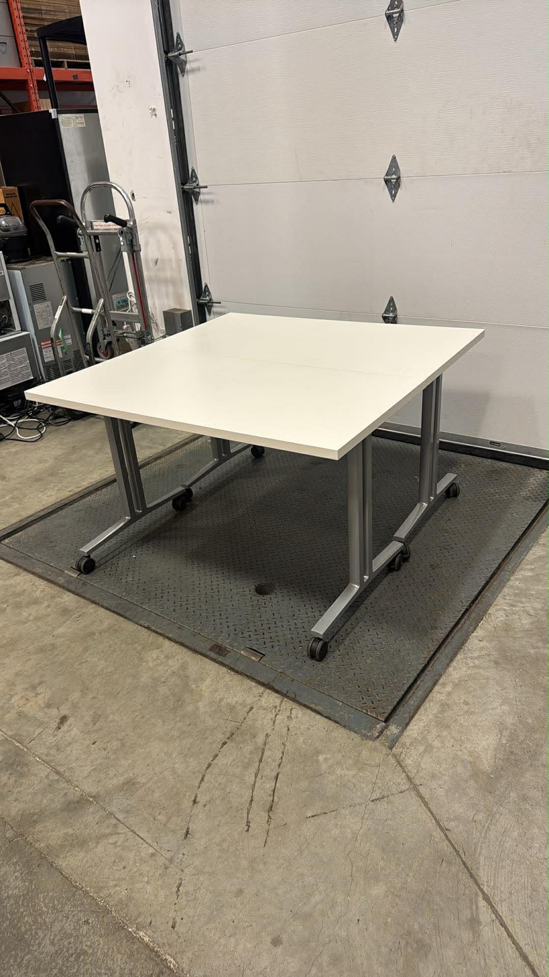 Herman Miller Everywhere Flip Top Table - 48" x 24"