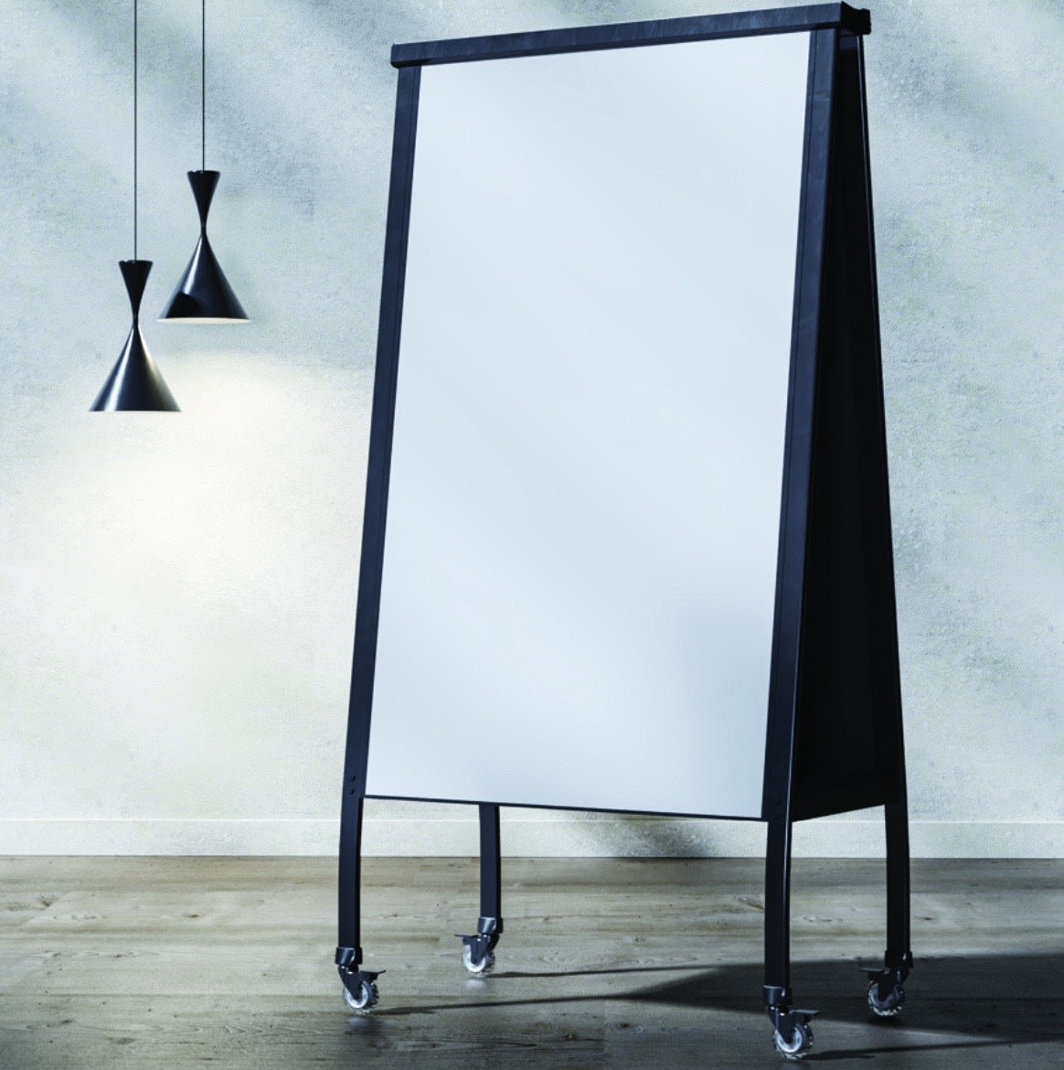 Egan "A-Frame" Double Sided Mobile Magnetic Whiteboard