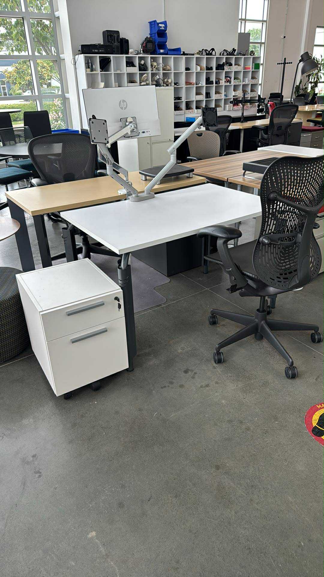 Steelcase Single Desk - 46" x 29"