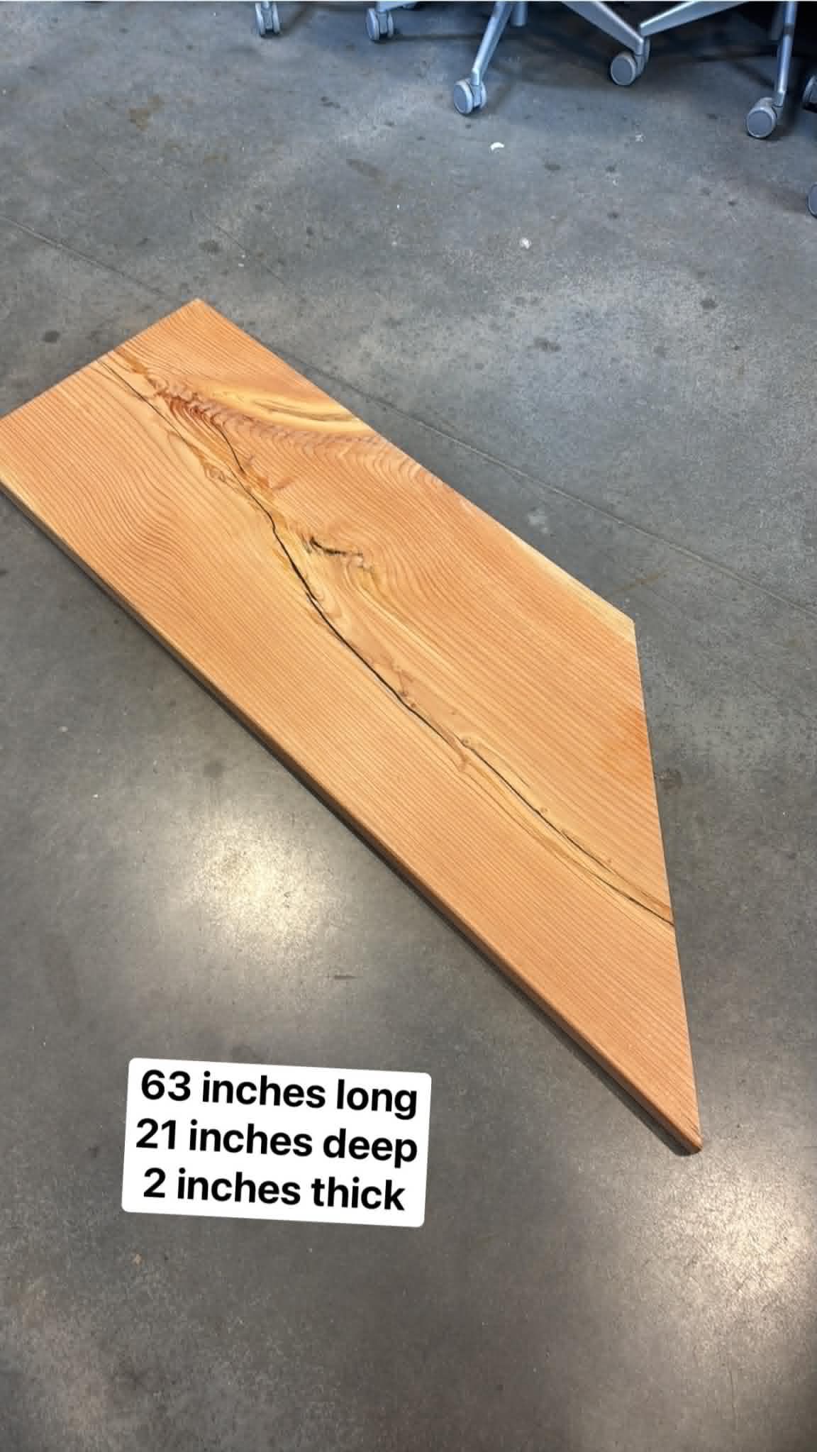 Reclaimed Old-Growth Fir Live Edge Slabs / Custom Countertop Pieces