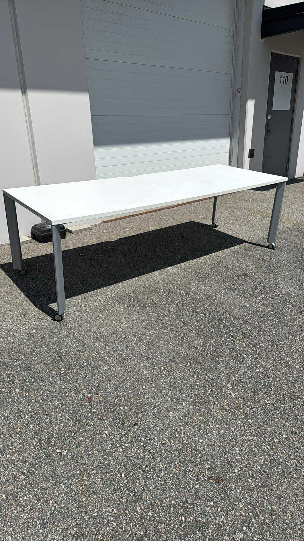 Used 8 Foot Steelcase Rolling Multi-Use Table