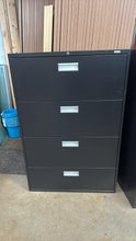 Load image into Gallery viewer, Used Staples 4 Drawer Lateral Cabinet
