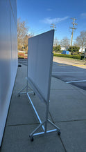 Load image into Gallery viewer, Used Double-Sided Magnetic Rolling Whiteboard
